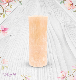 Svíčka Válec 2 (17 cm) – Meruňková / Pomeranč a skořice / Motýlek